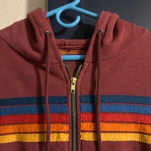Colorful Striped Hoodie in excellent used condition. M. No returns.
